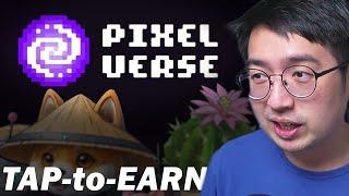 Tap-to-EARN in the Pixelverse