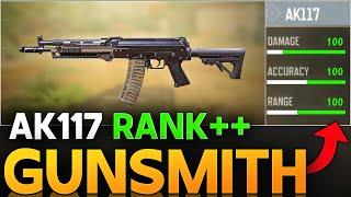 EVERYONE FAVOURITE AK117 BEST RANK BUILD CALL OF DUTY MOBILE 