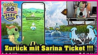 Hinten kackt die Ente 3 Zurück mit Sarina Ticket   Pokémon GO Deutsch # 3040