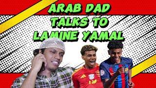 Arab Father talks to Lamine Yamal before Euro Cup Final