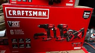 Craftsman 6 Tool Combo Kit Review