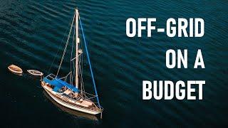 Budget OFF-GRID living on a MINIMALIST sail boat – Ep.81