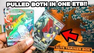 I PULLED RAINBOW & SHINY CHARIZARD IN ONE ETB Champions Path