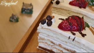 آموزش کیک خامه‌ای نسکافه ،شیرینی تر به سبک قنادی