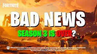 Bad News  Fortnite Season 3 JUST CHANGED FOREVER