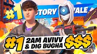 1ST PLACE IN DUO CASH CUP  wBugha  Avivv