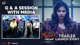 Q & A Session With Media  Geethanjali Malli Vachindhi Trailer Launch Event  Kona Venkat  Anjali