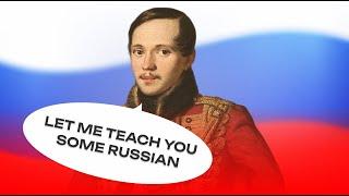 Learning one of Russian most famous poems