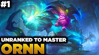 Unranked to Master Ornn #1 - Season 13 Ornn Gameplay - Best Ornn Builds - Ornn Gameplay Guide
