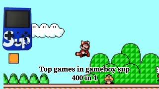 Top 10 games in sup gameboy 400 in 1