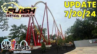 Flash Vertical Velocity Update 72024  Six Flags Great Adventure