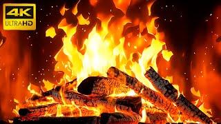  Fireplace with Cozy Warmth Soothing Crackling and Tranquil Atmosphere  Burning Fireplace 4K