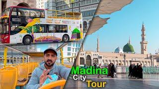 Attractive Tourism BUS in Madina   12 Ziyarat Places & More Tourist Spots in Madinah Saudi Arabia