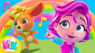 The Friendship Song  Jenna & Crunchy  Dance for Kids  HeyKids Nursery Rhymes