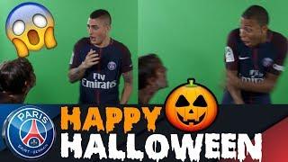 Halloween Prank  feat. Kylian Mbappe Marco Verratti Thiago Silva  ...