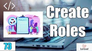73 Create Roles en el Sistema de Reserva de Citas Medicas con LARAVELPHP-MySqlFullStack