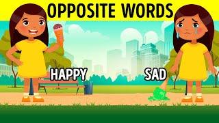 OPPOSITE WORDS  English for KIDS  