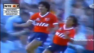 Independiente 5 Boca 2 Campeonato 19861987   Fecha18  09111986