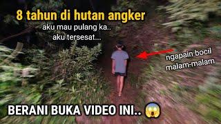 KISAH MISTERIUS 10 TAHUN TINGGAL SENDIRI DI RUMAH TENGAH HUTAN ANGKER BARENG HANTU