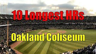 The 10 Longest Home Runs at Oakland Coliseum  - TheBallparkGuide.com 2023