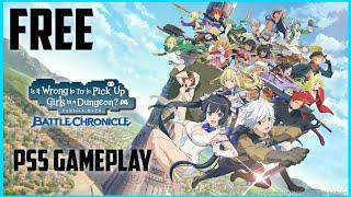 DanMachi BATTLE CHRONICLE - Is It Wrong To Try To Pick Up Girls in a Dungeon PS5 Gameplay