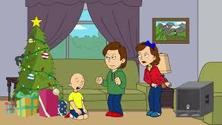 Caillou Gets Grounded on Christmas