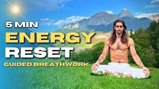 5 Minute Energy Reset Breathwork I Better Than Coffee