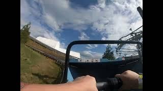 Avalanche Snow Coaster Rowdy Bears Smoky Mountain Snowpark POV - 2023