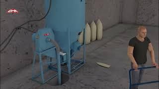 Poultry Feed Grinder And Vertical Animal Feed Mixer Operation Process