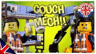 The Lego Movie 2 set 70842 Emmets Triple Decker Couch Mech Review & Stop Motion Speed Build