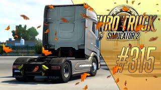 ГРУСТНОЕ ОСЕННЕЕ ВИДЕО - Euro Truck Simulator 2 1.45.2.9s #315