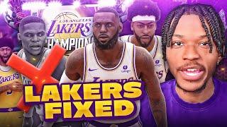 I Fixed The Los Angeles Lakers... AGAIN  NBA 2K23