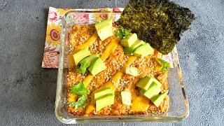 Salmon Sushi Bake  Viral Recipe  MUST TRY RECIPE