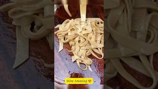 Making Fresh Pasta Is NOT Impossible #shorts #youtubeshorts #food #pasta
