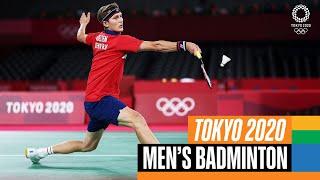 Mens Badminton  Gold Medal Match  Tokyo Replays