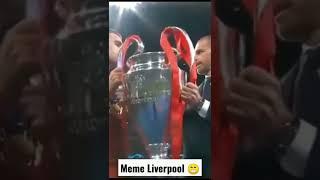 Meme Liverpool Mengembalikan Piala Buat Real Madrid  #shorts #shortvideo #lucu #realmadrid