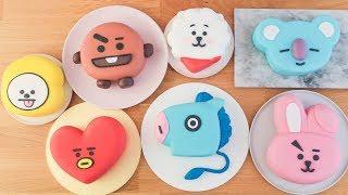 How to make BT21 Cakes - Compilation - TAN DULCE