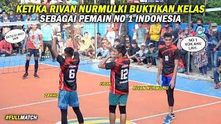 KETIKA RIVAN NURMULKI BUKTIKAN KELAS SEBAGAI PEMAIN NO 1 INDONESIA BUNGKAM SANDI AKBAR #FULLMATCH