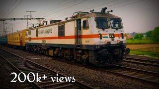 Best train travel whatsapp status ️  Train crossing  Indian railways  Tanmoy Creation ️