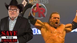 Jim Ross shoots on reports that HHH was burying his opponents in 2008