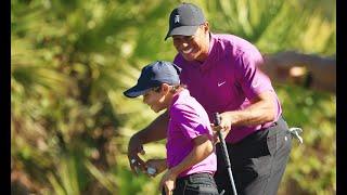 Tiger Woods Reflects On Charlies First Eagle At PNC Championship