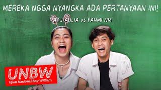 FAHMI DEG-DEGAN RATU LAKUKAN INI DI UNBW  #unbw