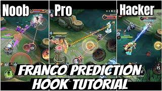 FRANCO PREDICTION HOOK TUTORIAL 2023 Learn all this in 5 Minutes  MOBILE LEGEND BANG BANG 