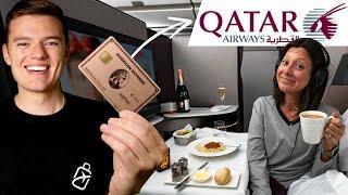 We Booked the Worlds BEST Business Class Using Points