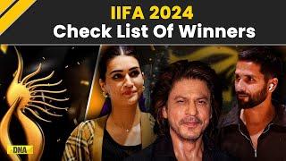 IIFA Awards 2024 Winners Shah Rukh Khan Rani Mukerji Win Best Actors Check Winners In Categories