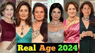 60 Bollywood Old Actress Real Age & Date Of Birth 2024  Real Age Of Bollywood Actress