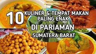 10 KULINER DAN TEMPAT MAKAN PALING ENAK DI PARIAMAN Kuliner Sumatera Barat