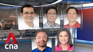 Philippine presidential candidates wrap up campaigning this week