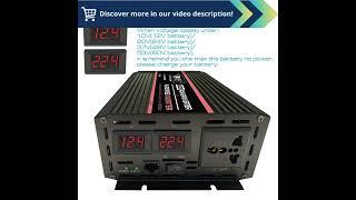 4000W Pure Sine Wave Inverter Revolutionize Your Outdoor Power Needs