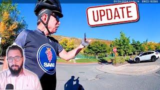 Entitled Vigilante Bicyclist Meltdown  Bodycam Released  UPDATE